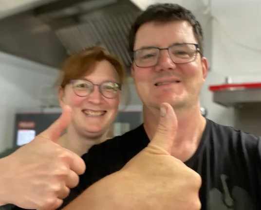 Chef und Chefin
